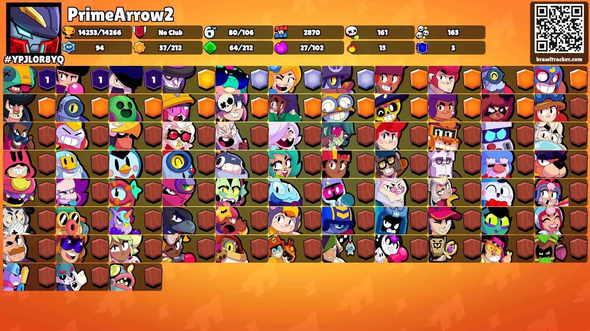 PrimeArrow2's Ranks