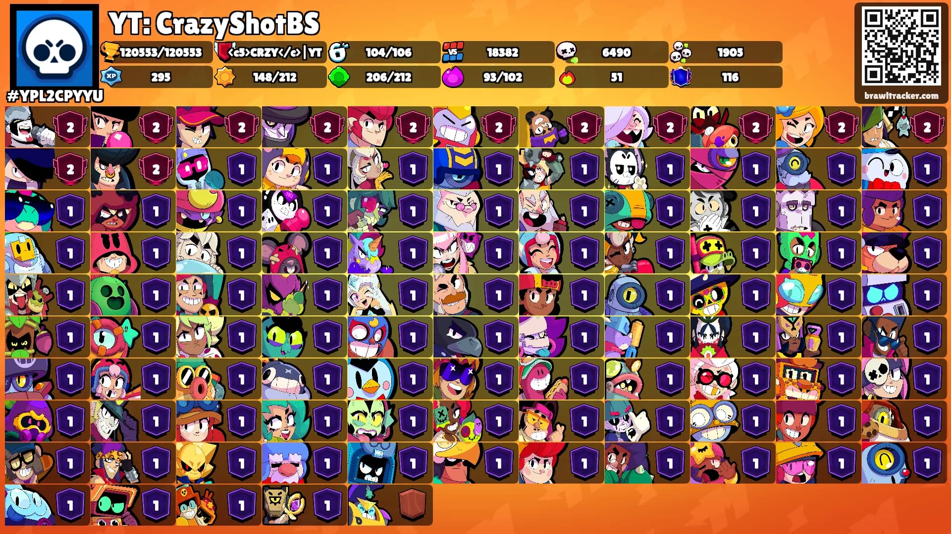 YT: CrazyShotBS's Ranks