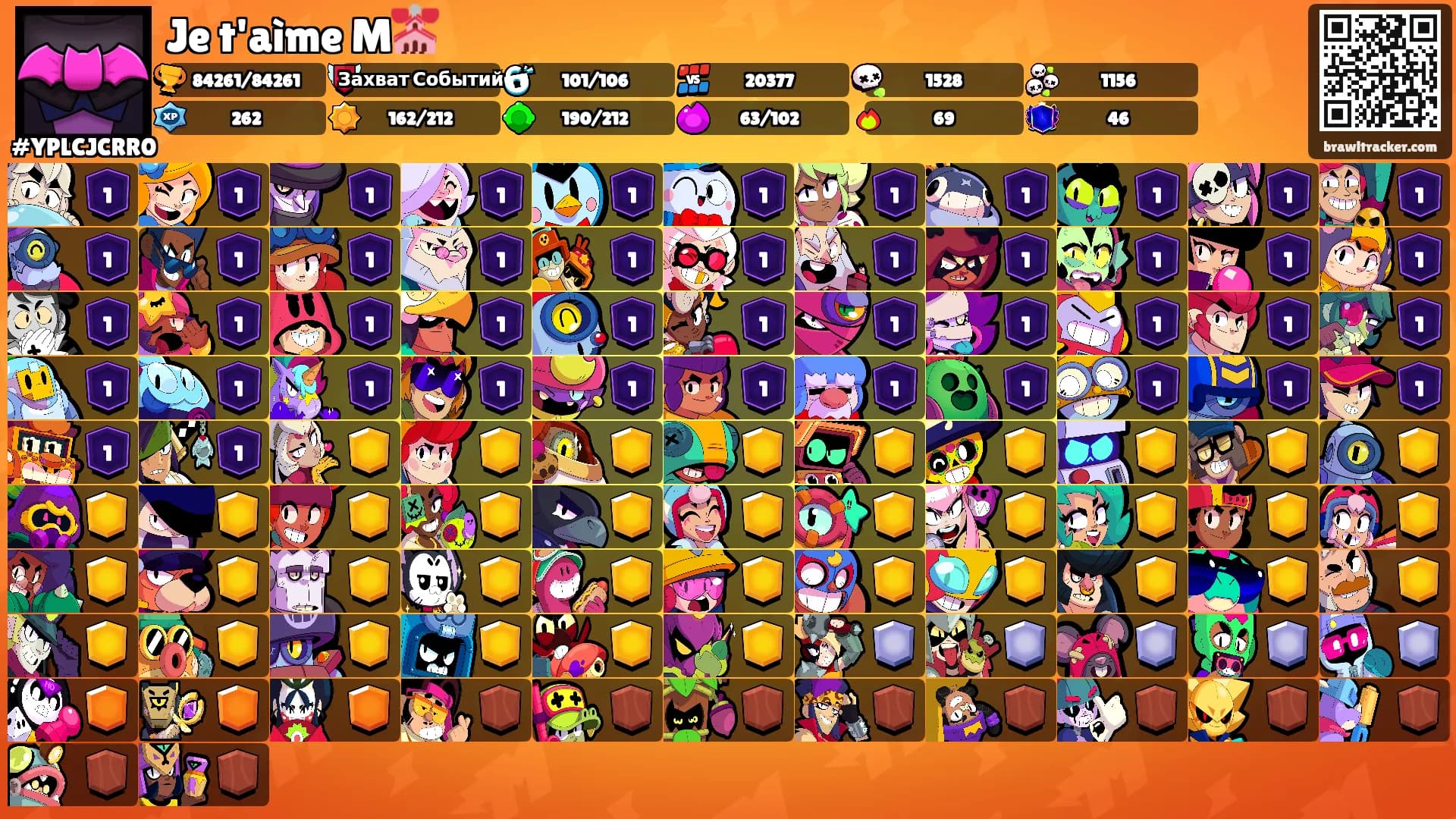 Je t'aìme M💒's Ranks