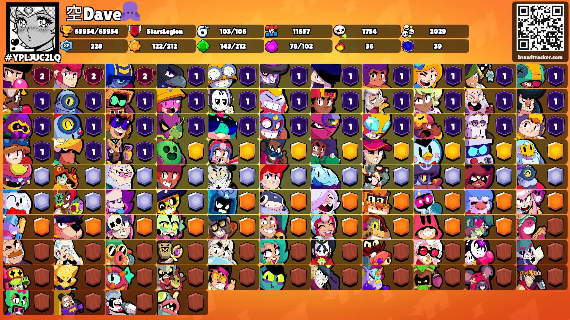 空Dave🐙's Ranks