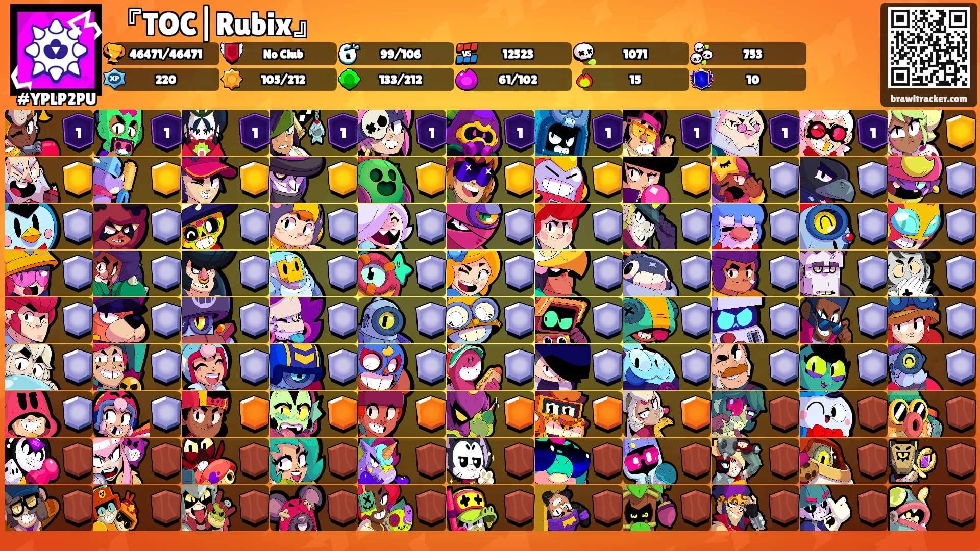 『TOC|Rubix』's Ranks