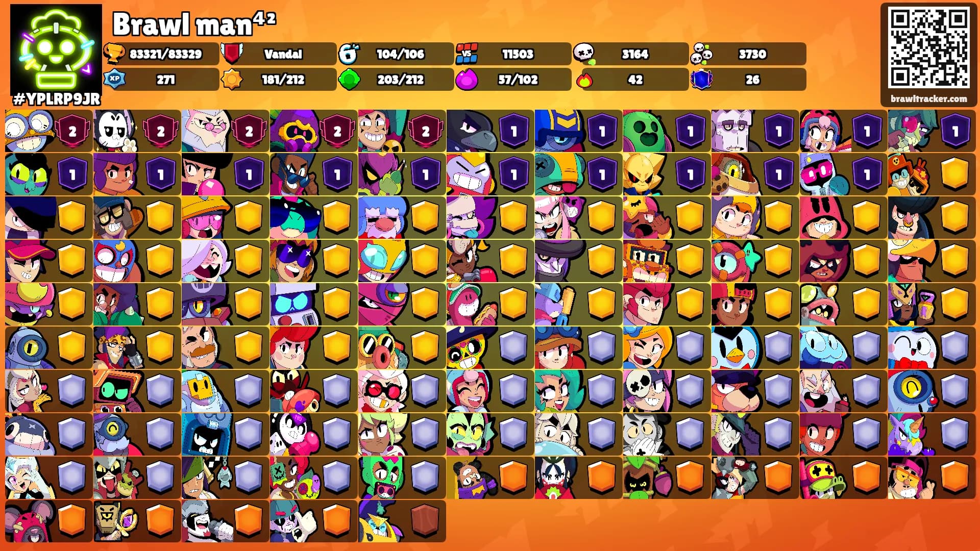Brawl man⁴²'s Ranks