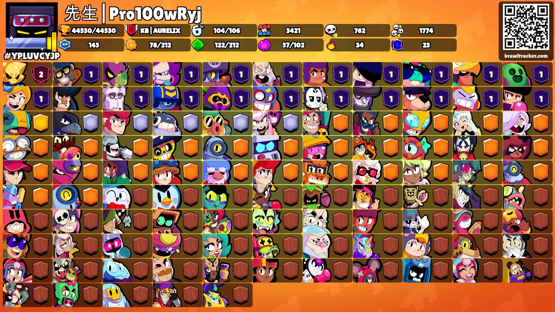 先生|Pro100wRyj's Ranks