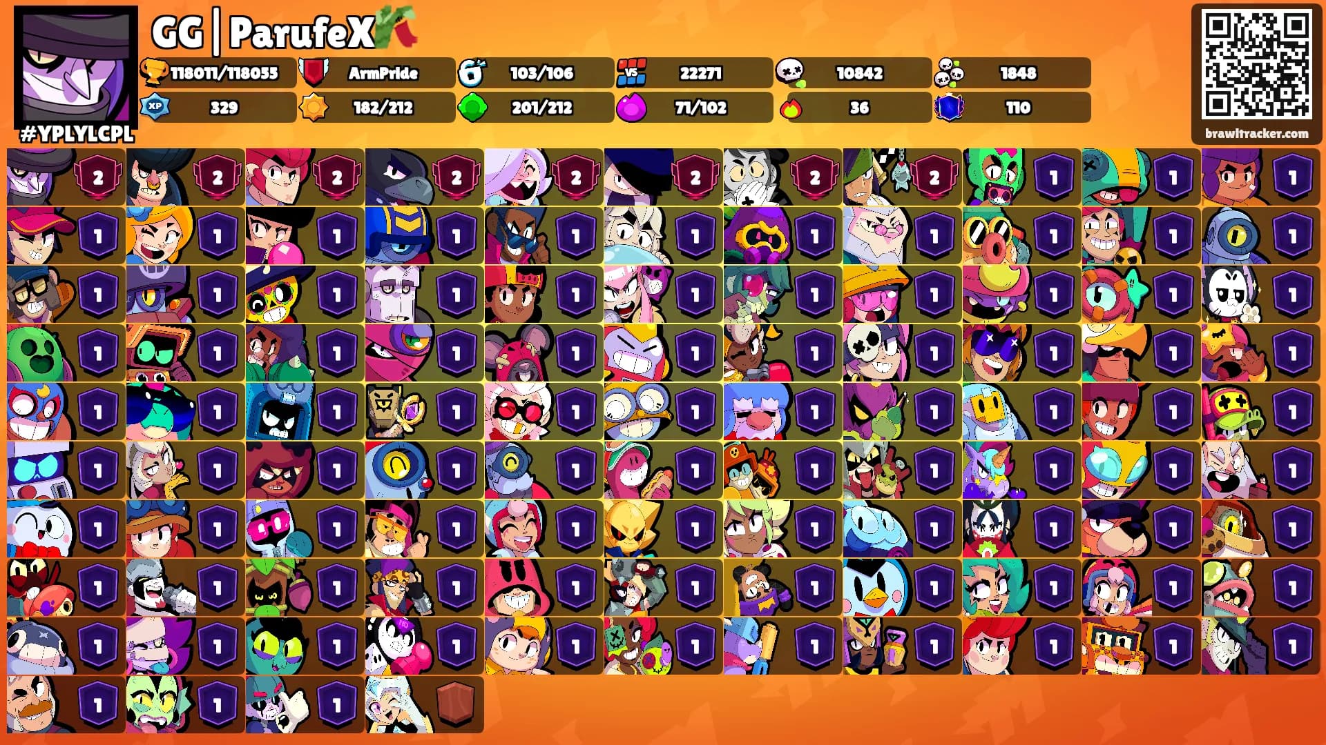 GG|ParufeX🎋's Ranks