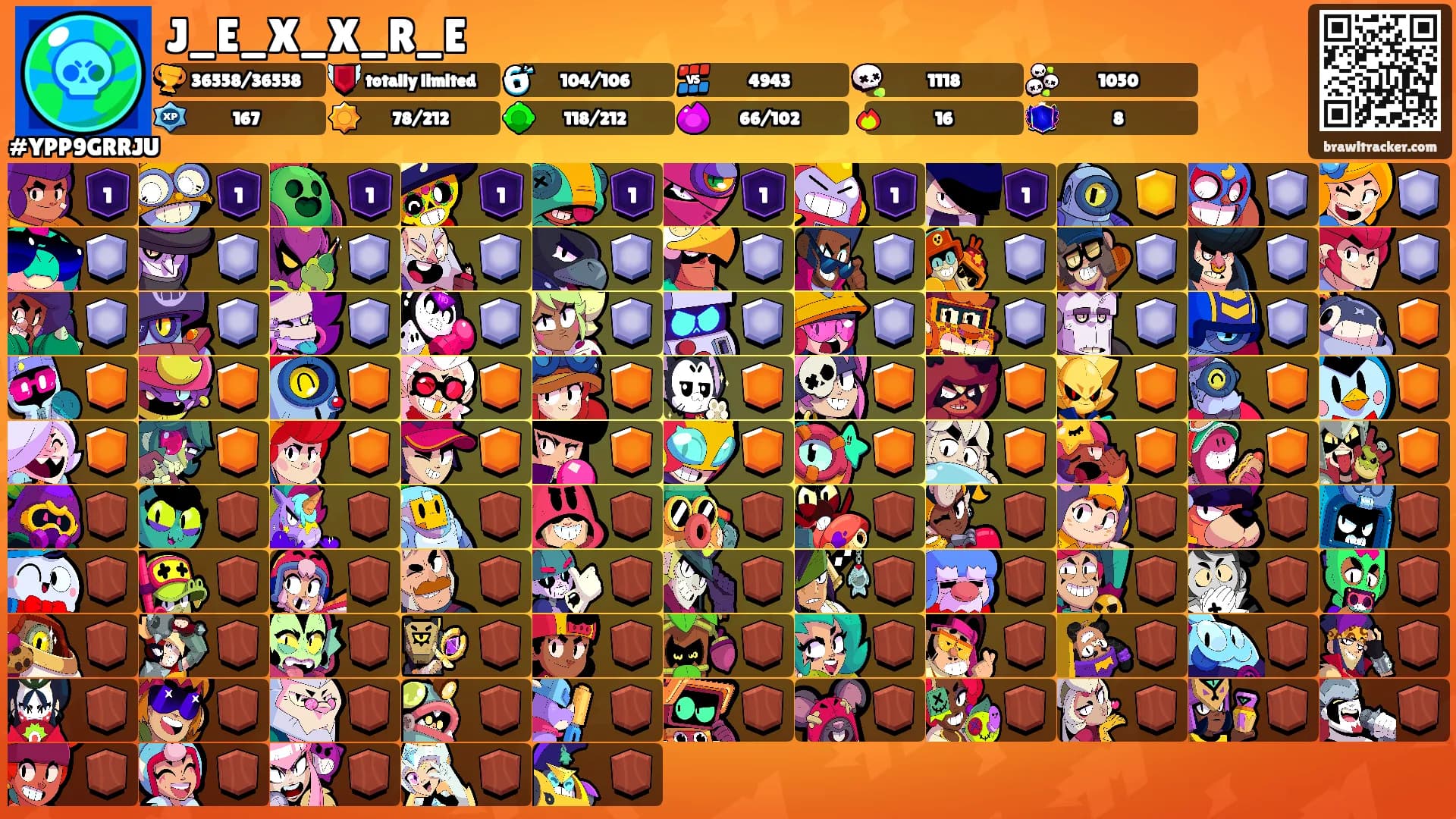 J_E_X_X_R_E's Ranks