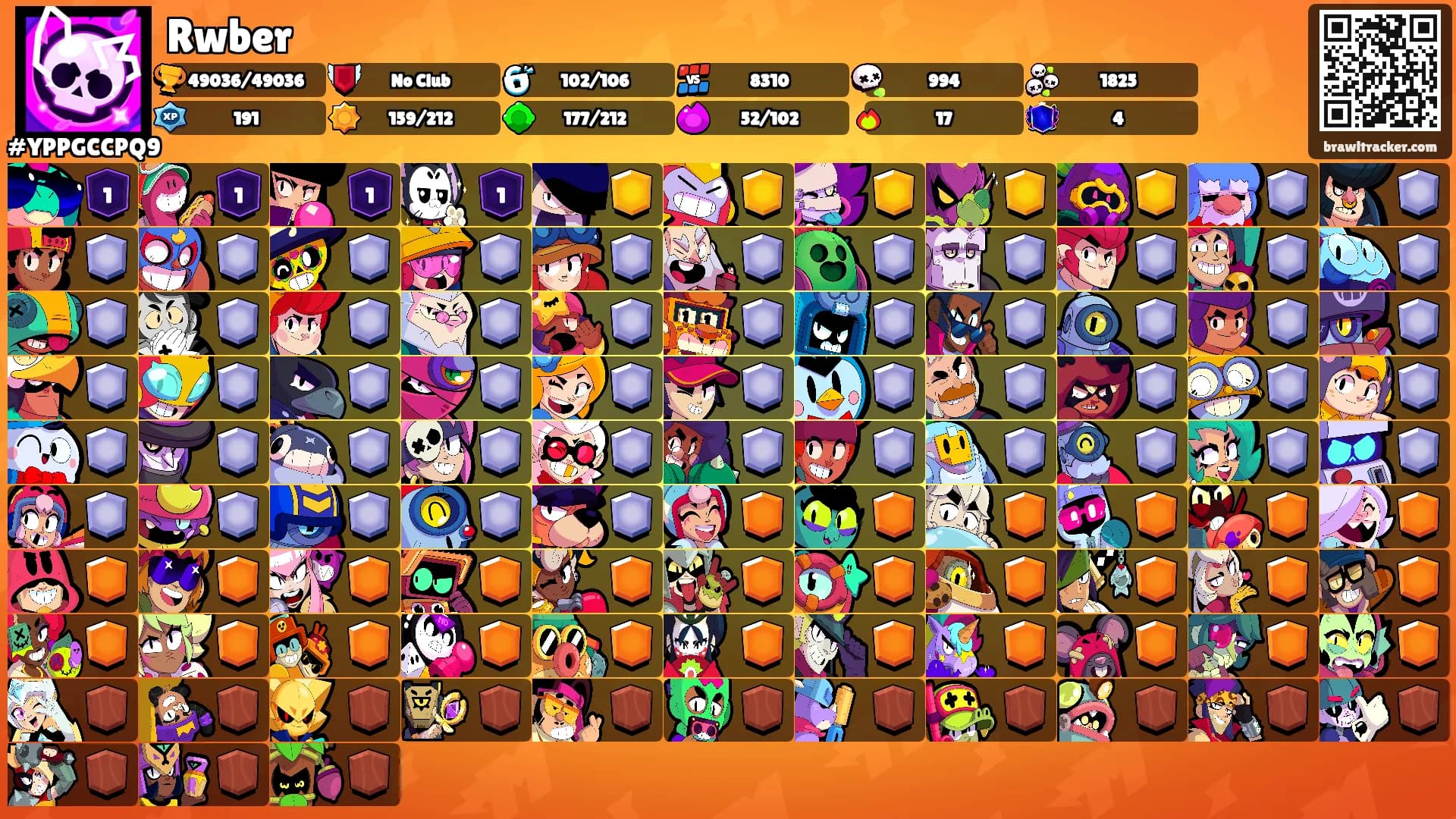 Rwber's Ranks