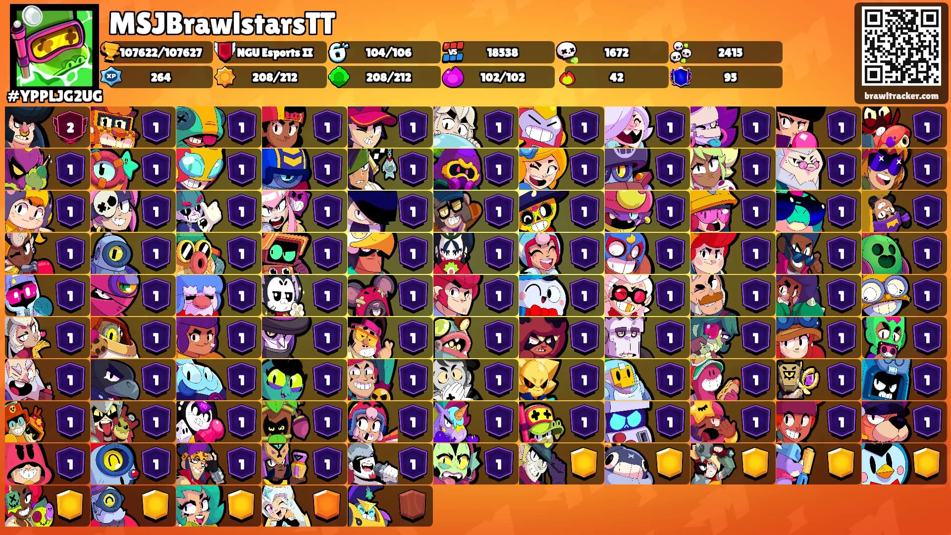 MSJBrawlstarsTT's Ranks