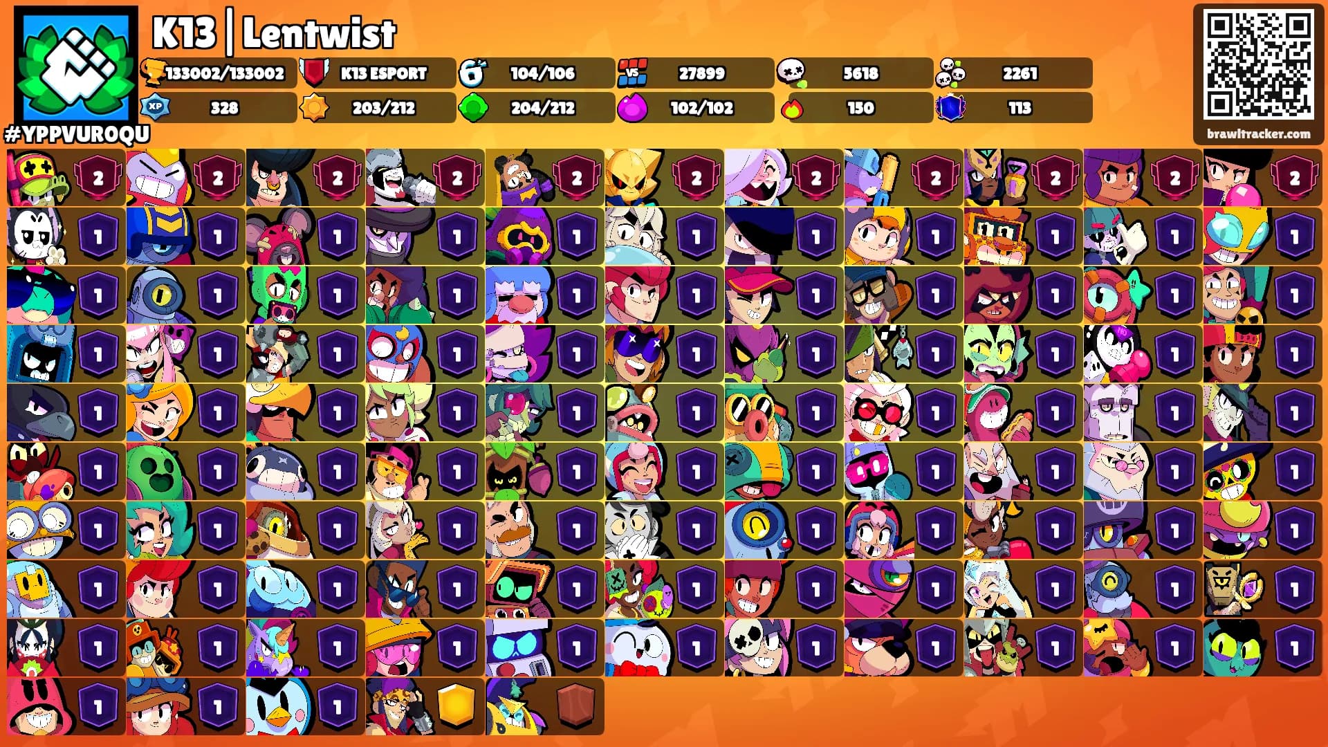 K13|Lentwist's Ranks