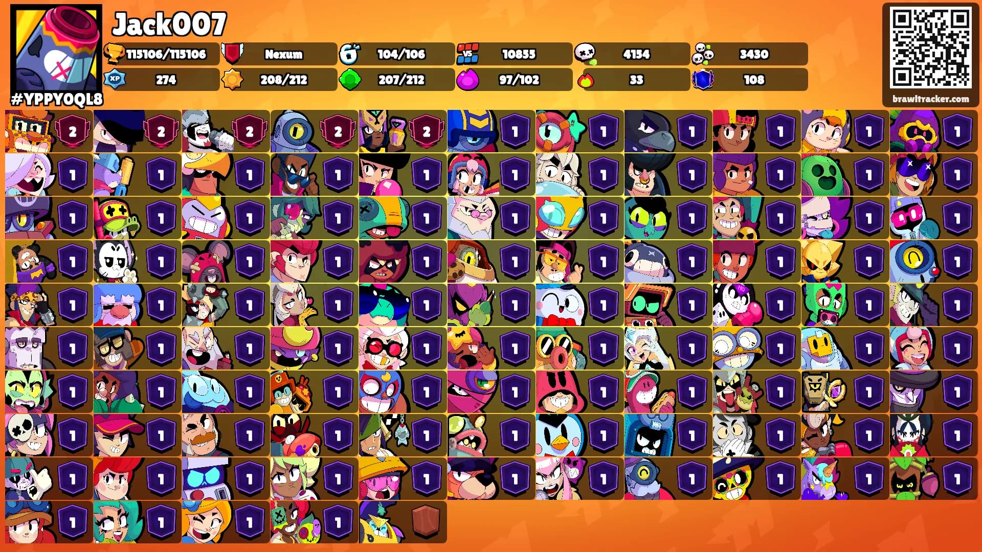 Jack007's Ranks