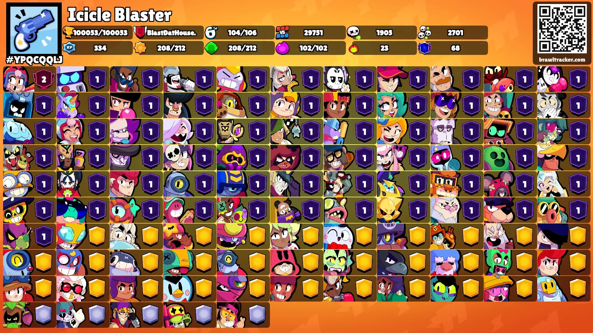 Icicle Blaster's Ranks