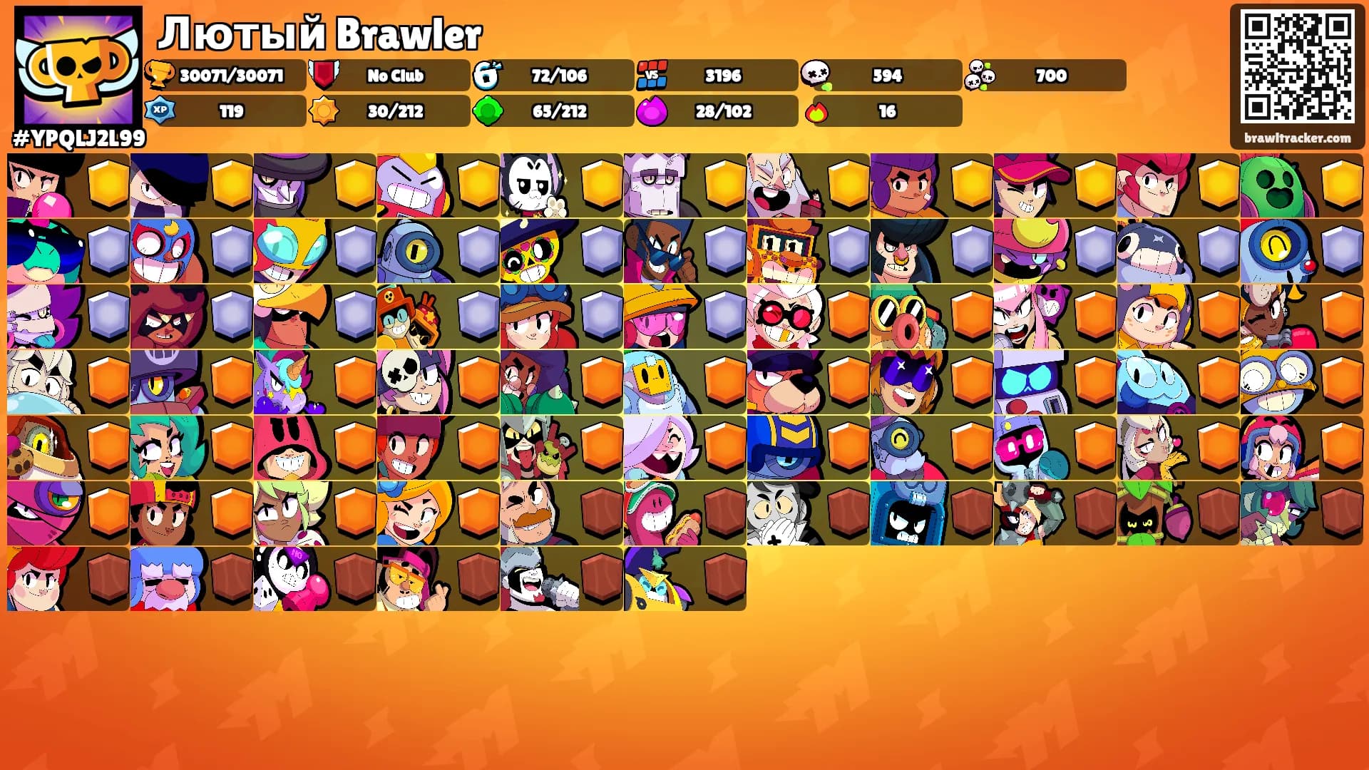 Лютый Brawler's Ranks