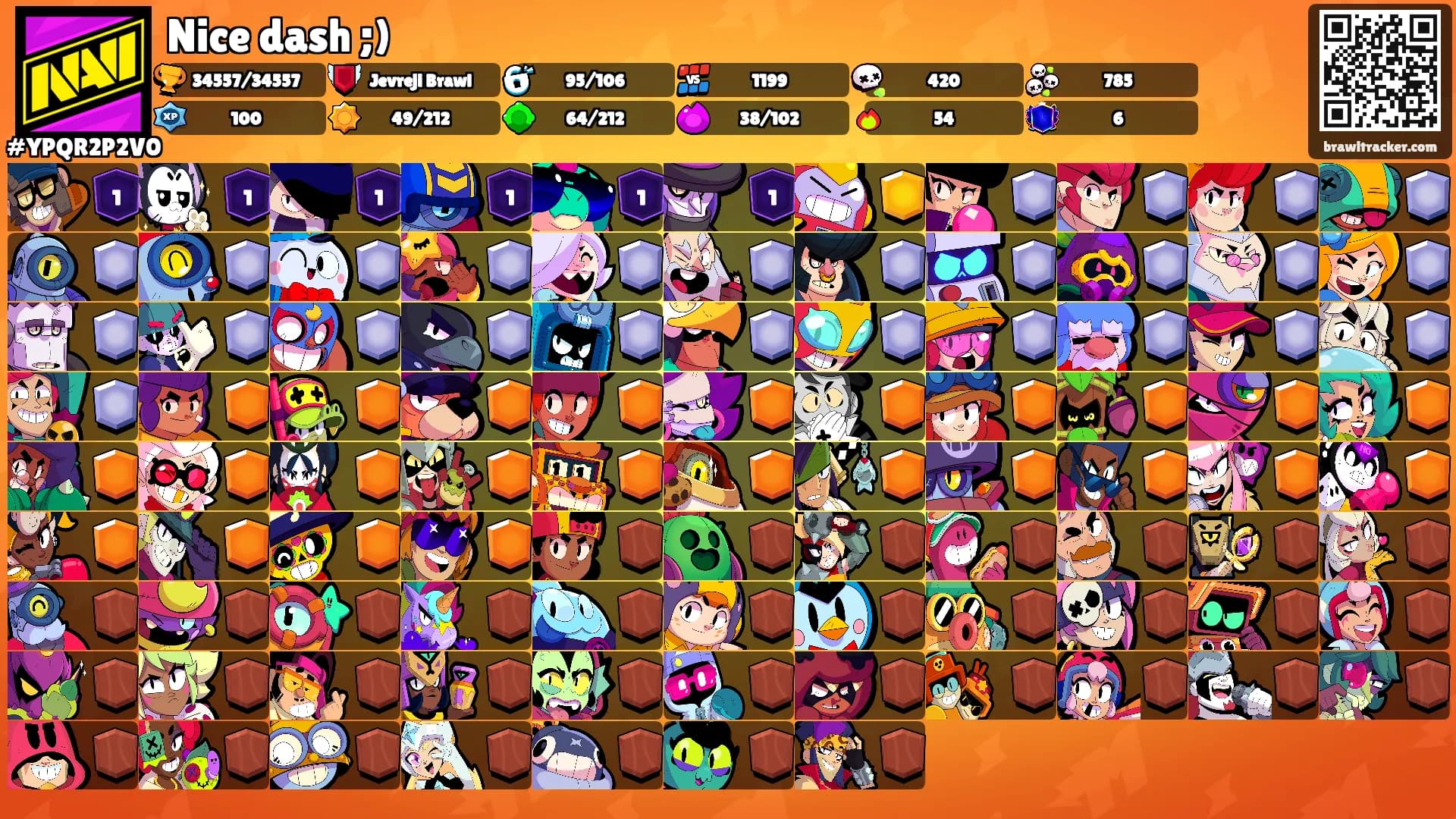 Nice dash ;)'s Ranks