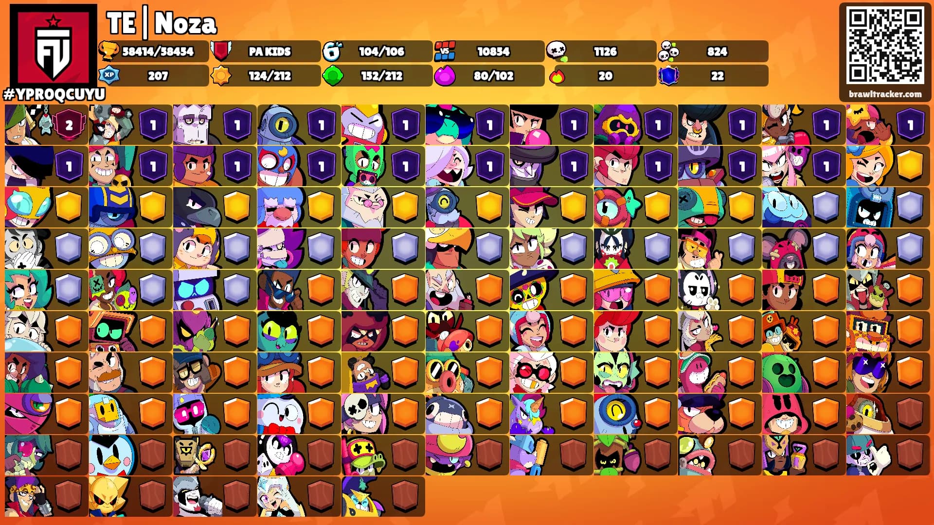 TE|Noza's Ranks