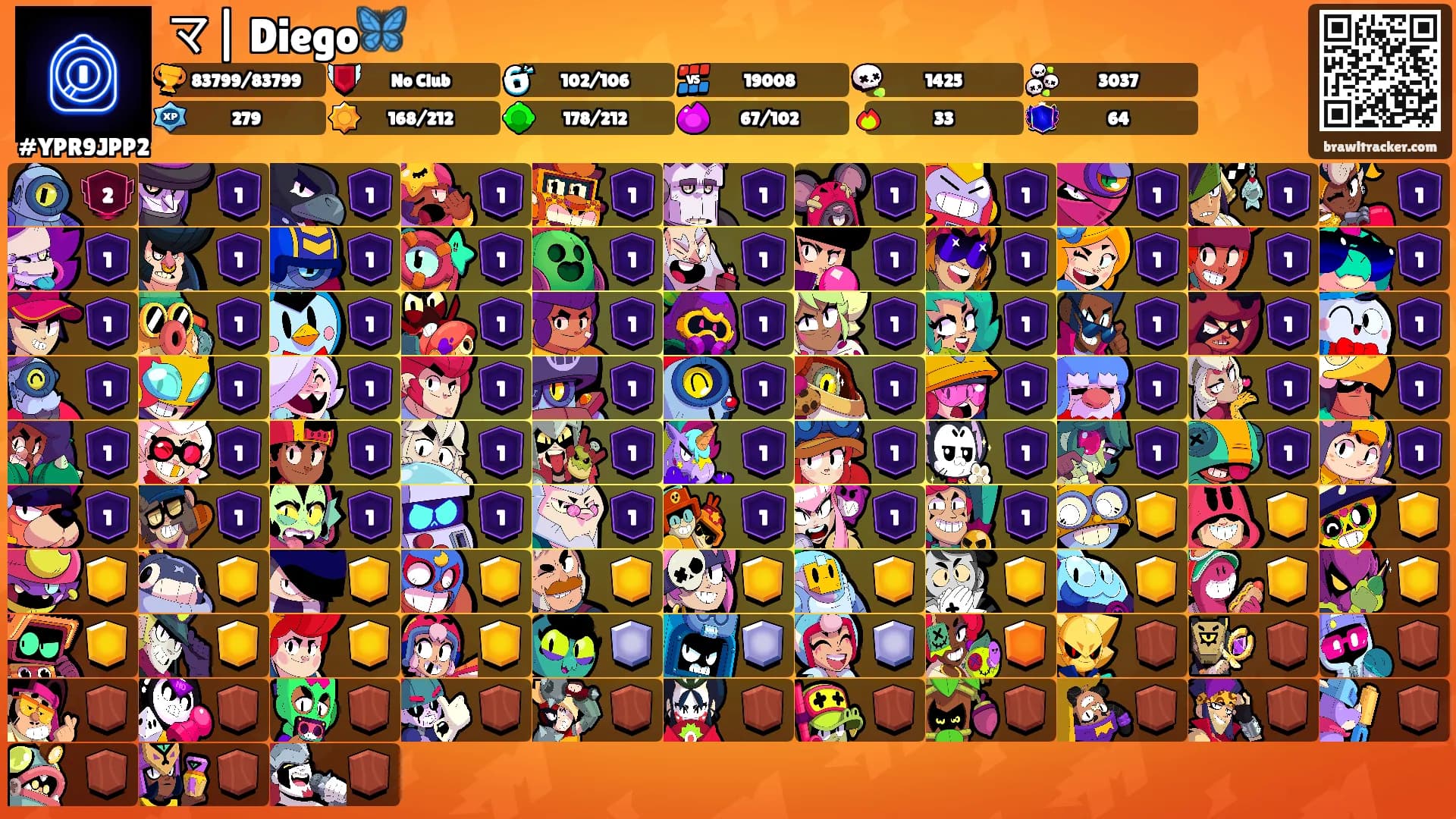 マ| Diego🦋's Ranks