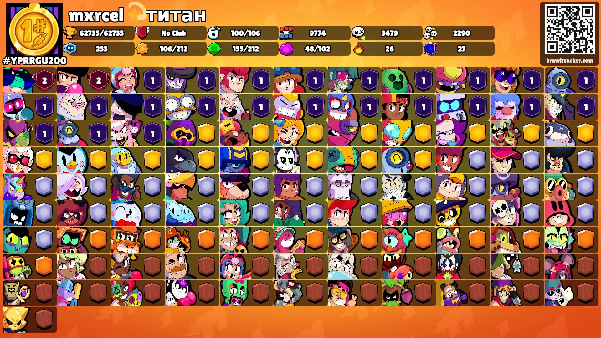 mxrcel 💫титан's Ranks