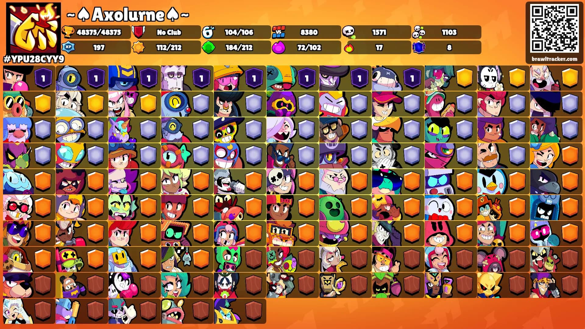 ~♠Axolurne♠~'s Ranks