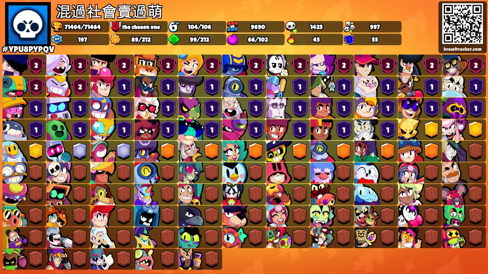 混過社會賣過萌's Ranks