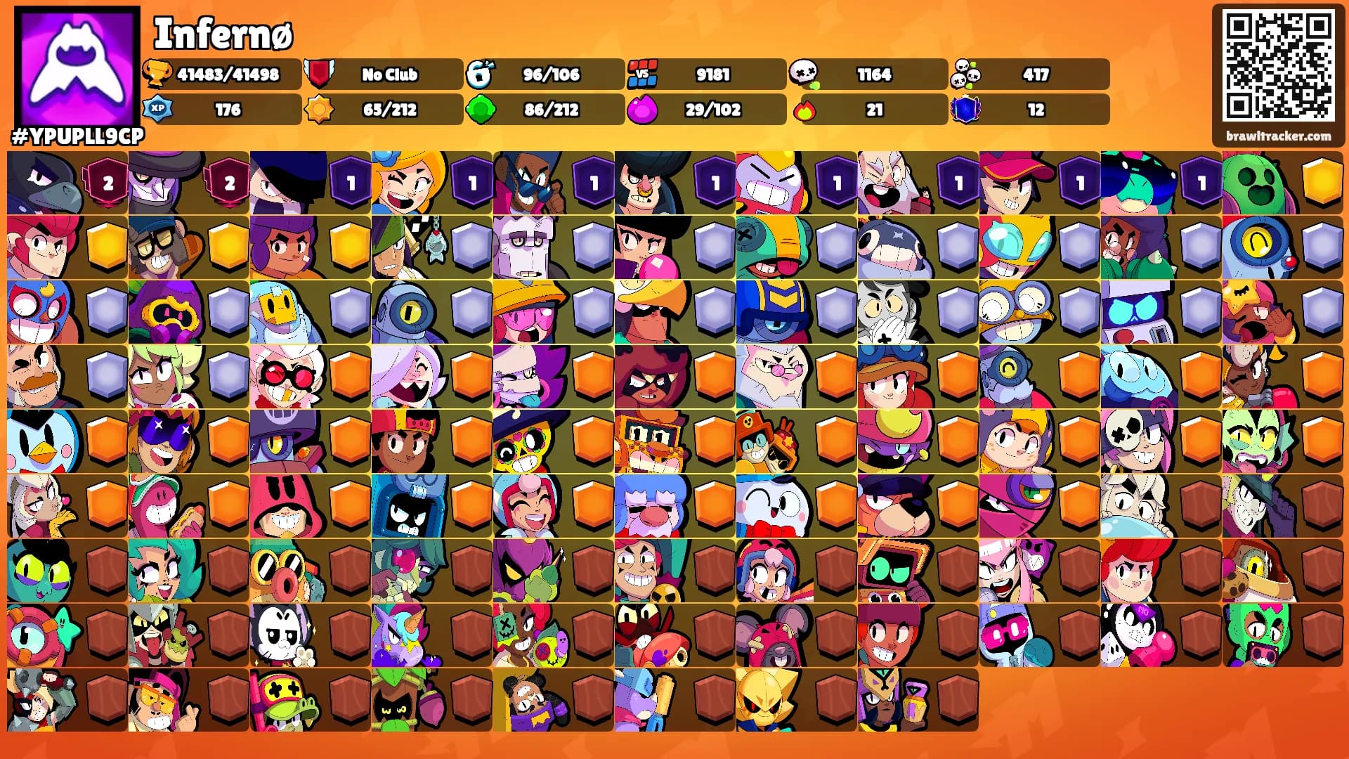 Infernø's Ranks