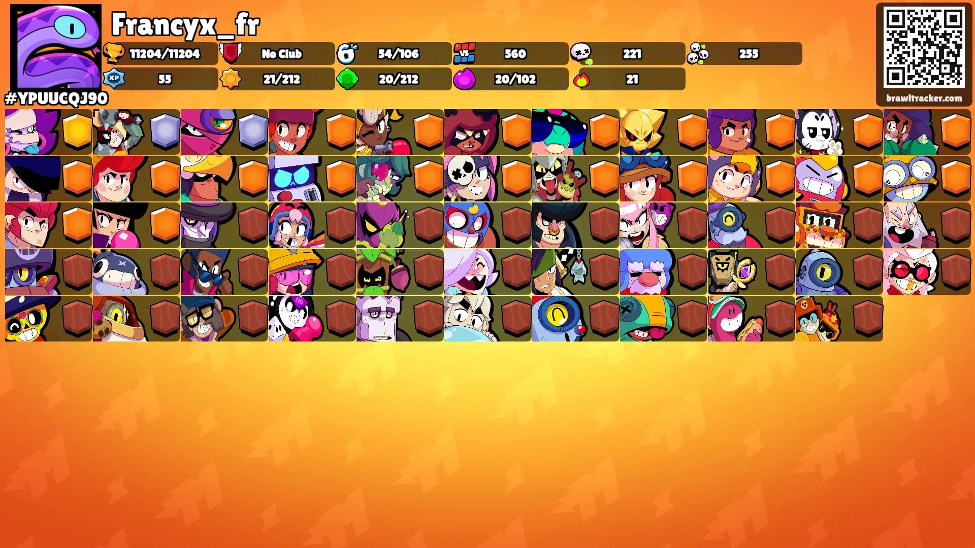 Francyx_fr's Ranks