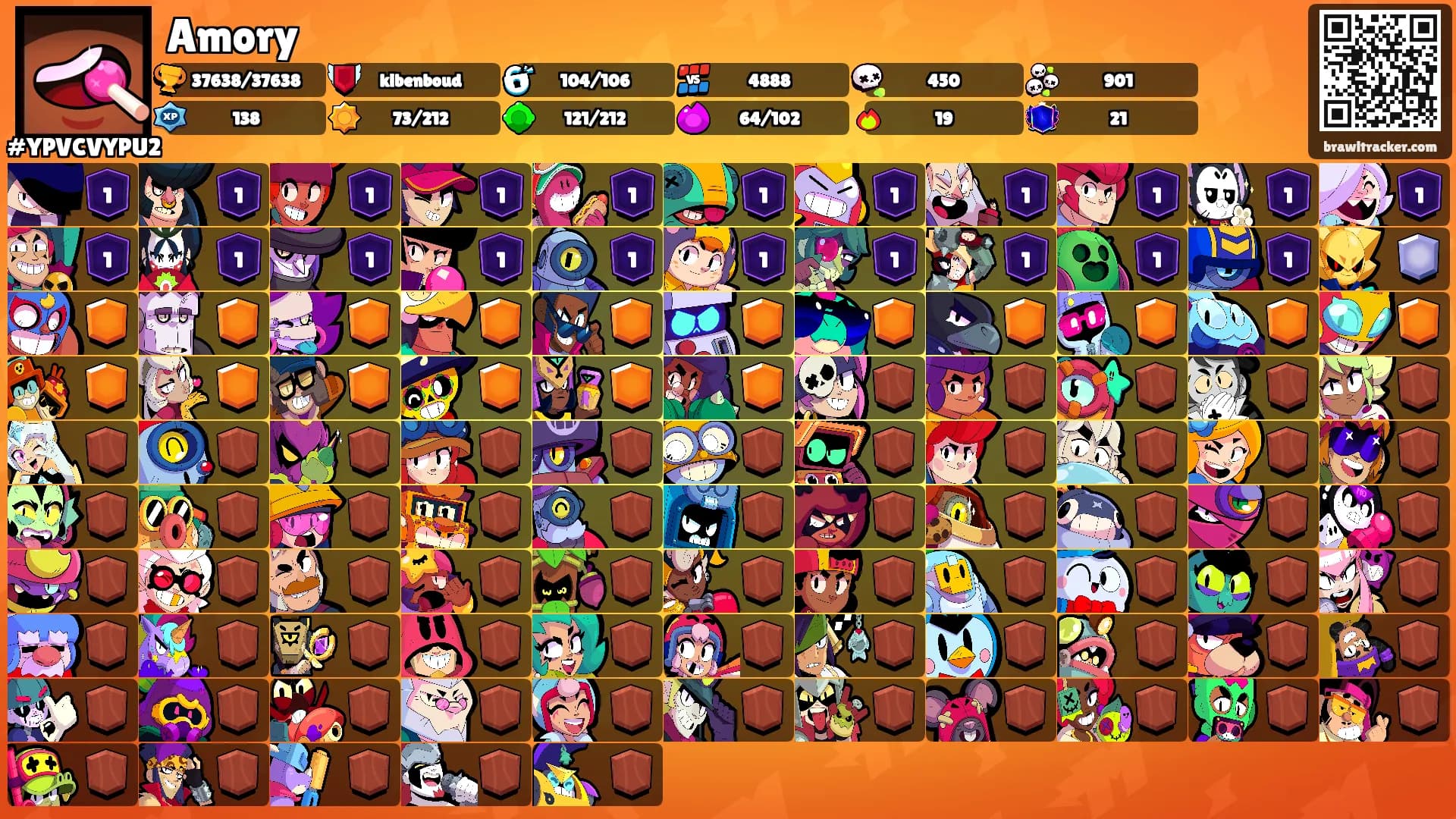 Amory's Ranks