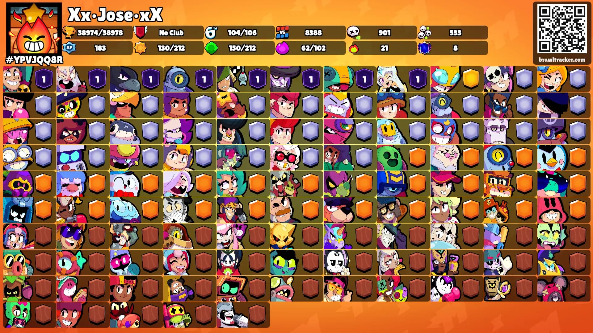 Xx•Jose•xX's Ranks