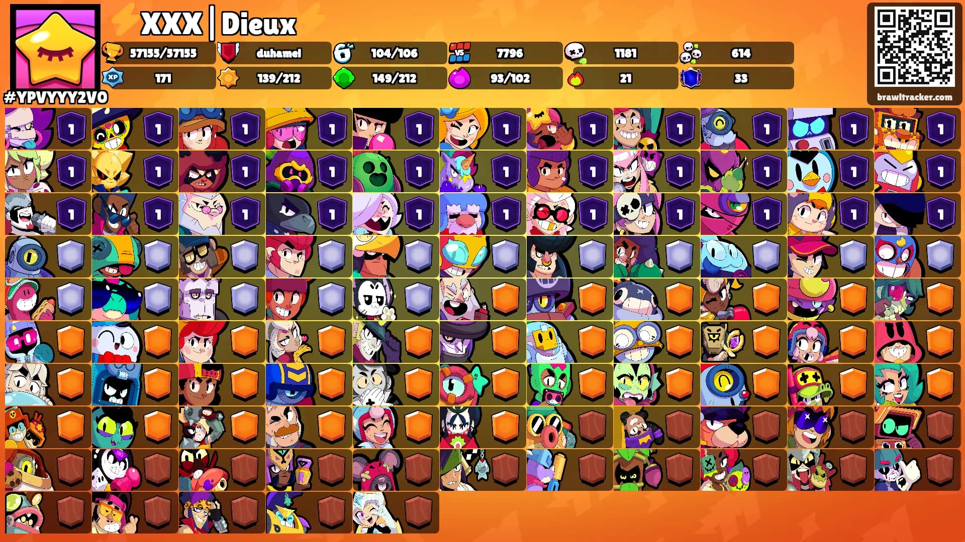 ⚡️XXX|Dieux⚡️'s Ranks