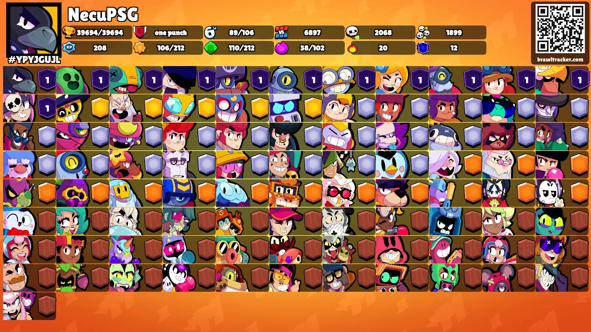 NecuPSG's Ranks