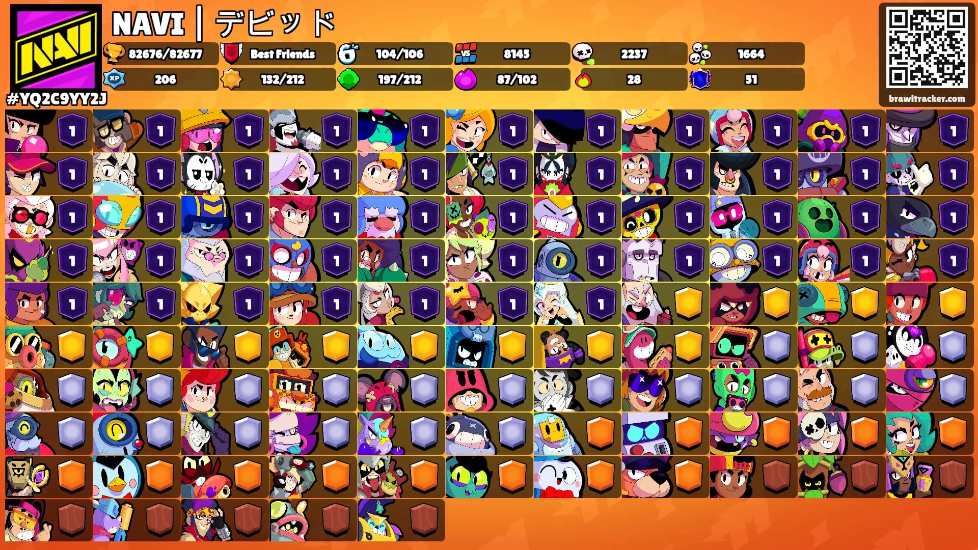 NAVI | デビッド's Ranks