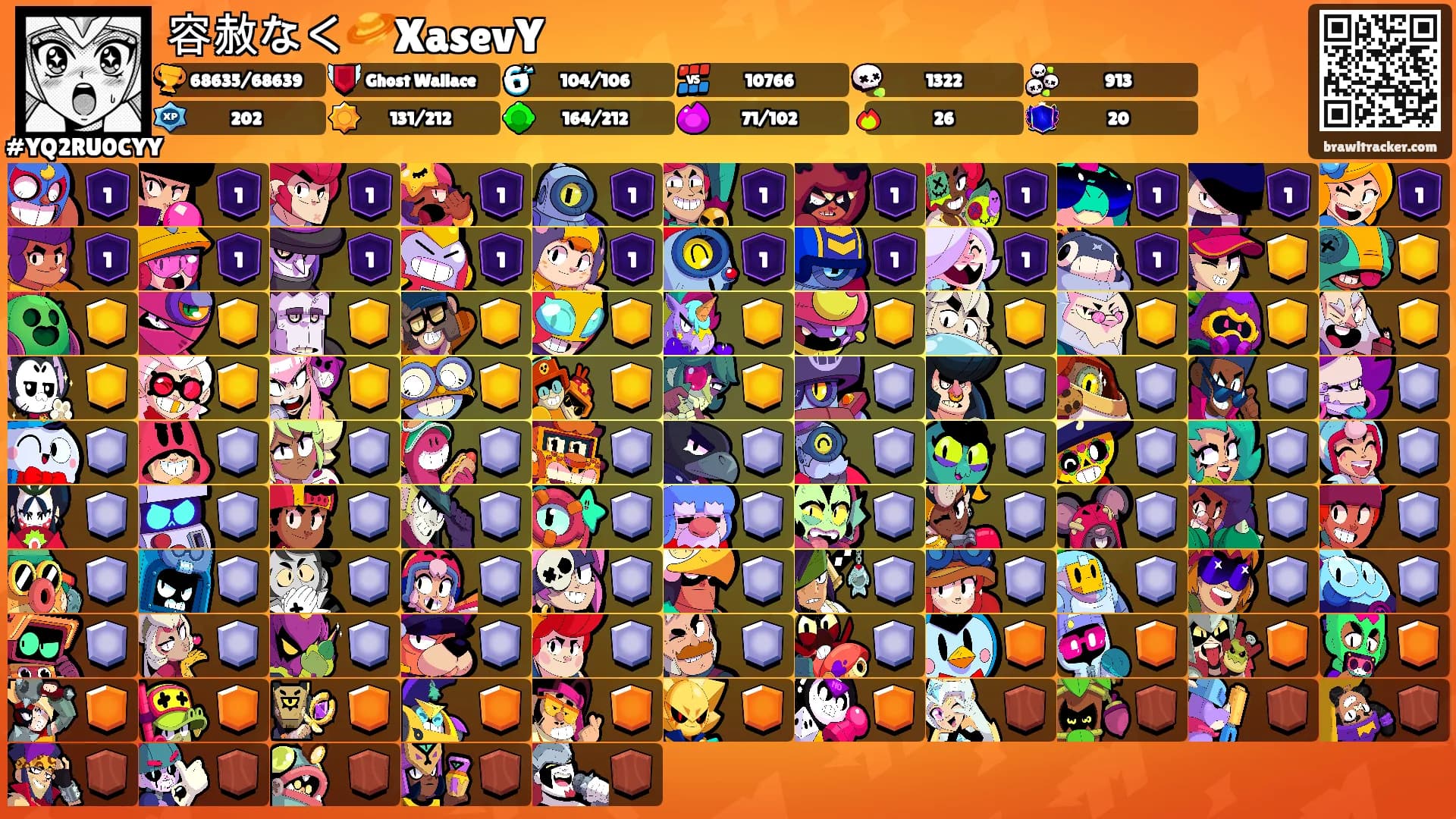 容赦なく🪐XasevY's Ranks