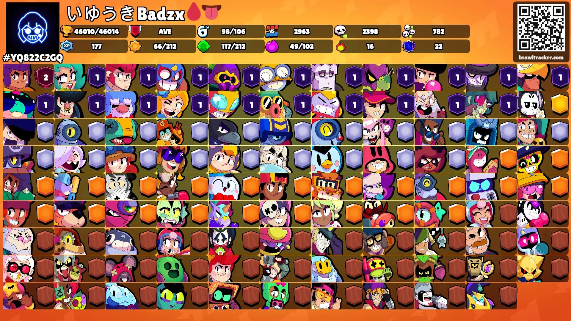 いゆうきBadzx🩸👅's Ranks
