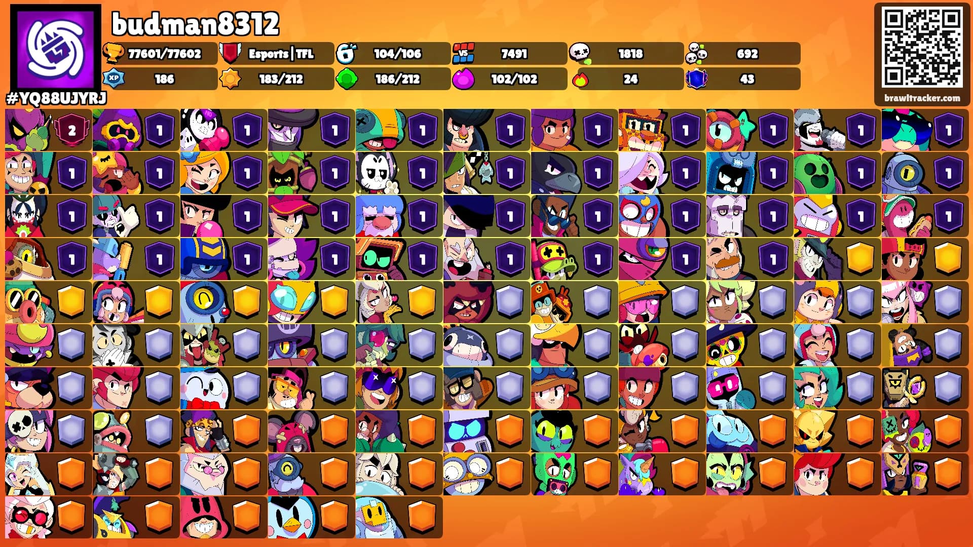 budman8312's Ranks