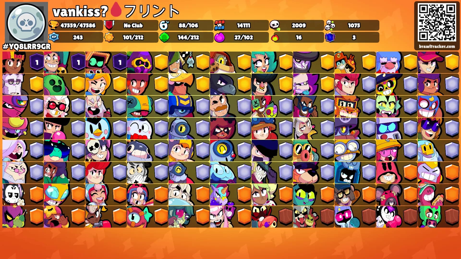 vankiss?🩸フリント's Ranks