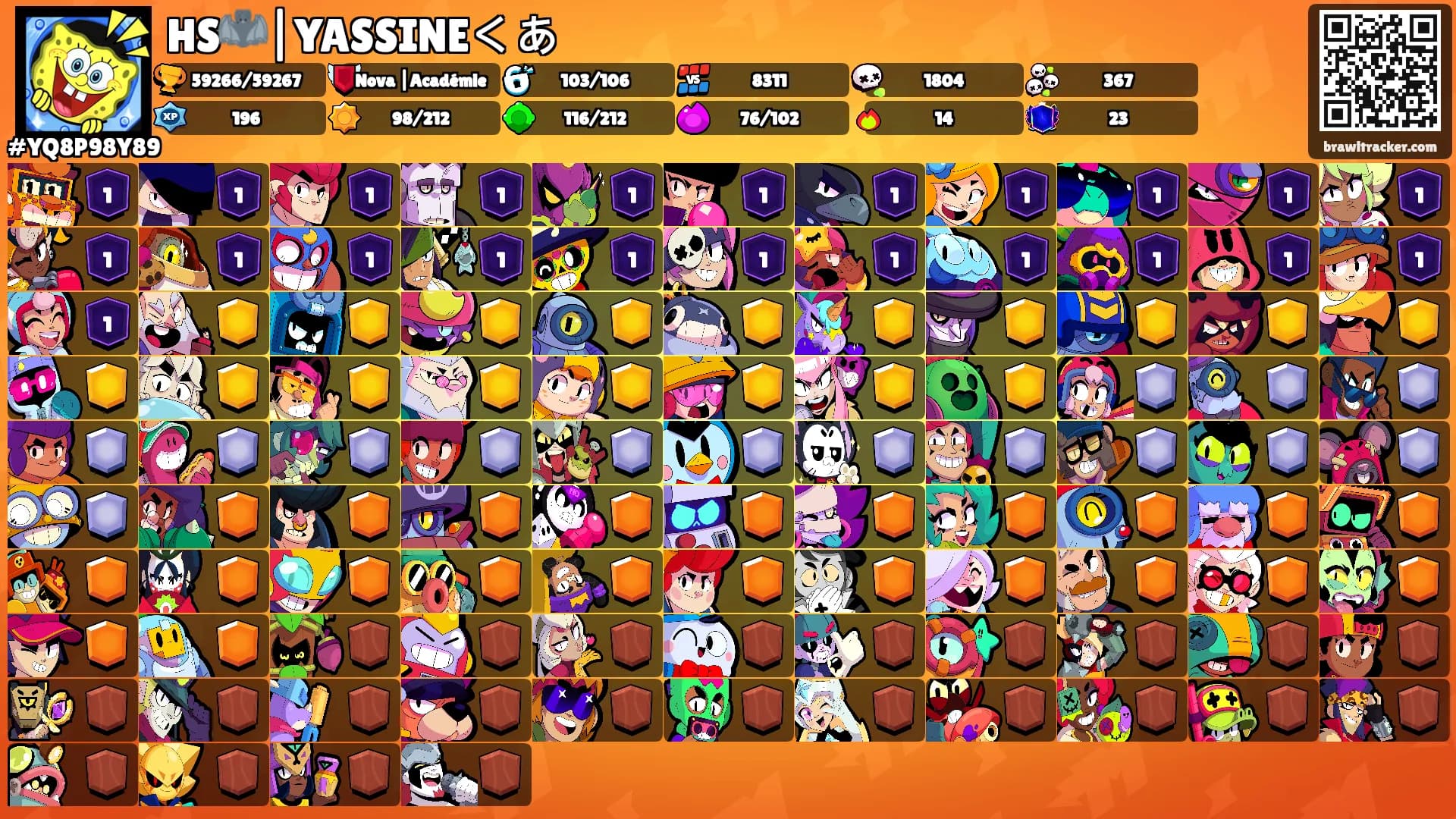 HS🦇|YASSINEくあ's Ranks