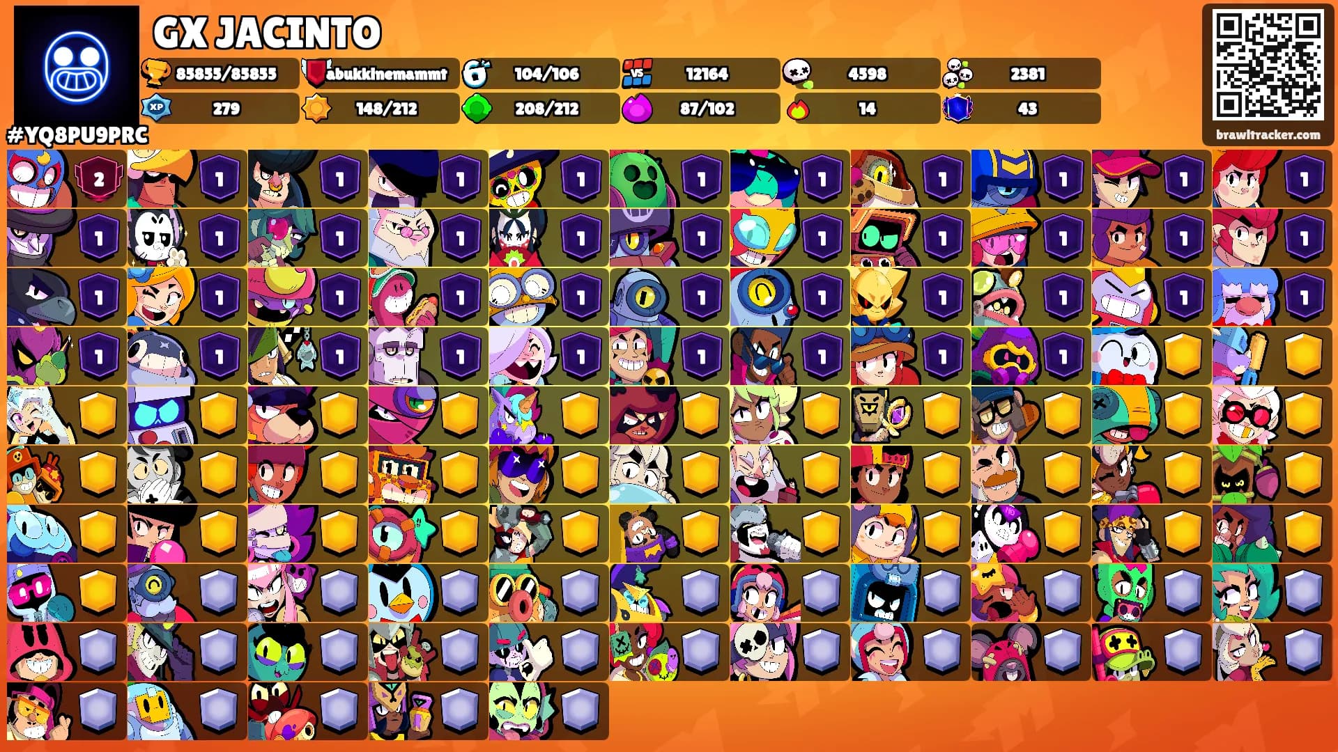 GX JACINTO's Ranks