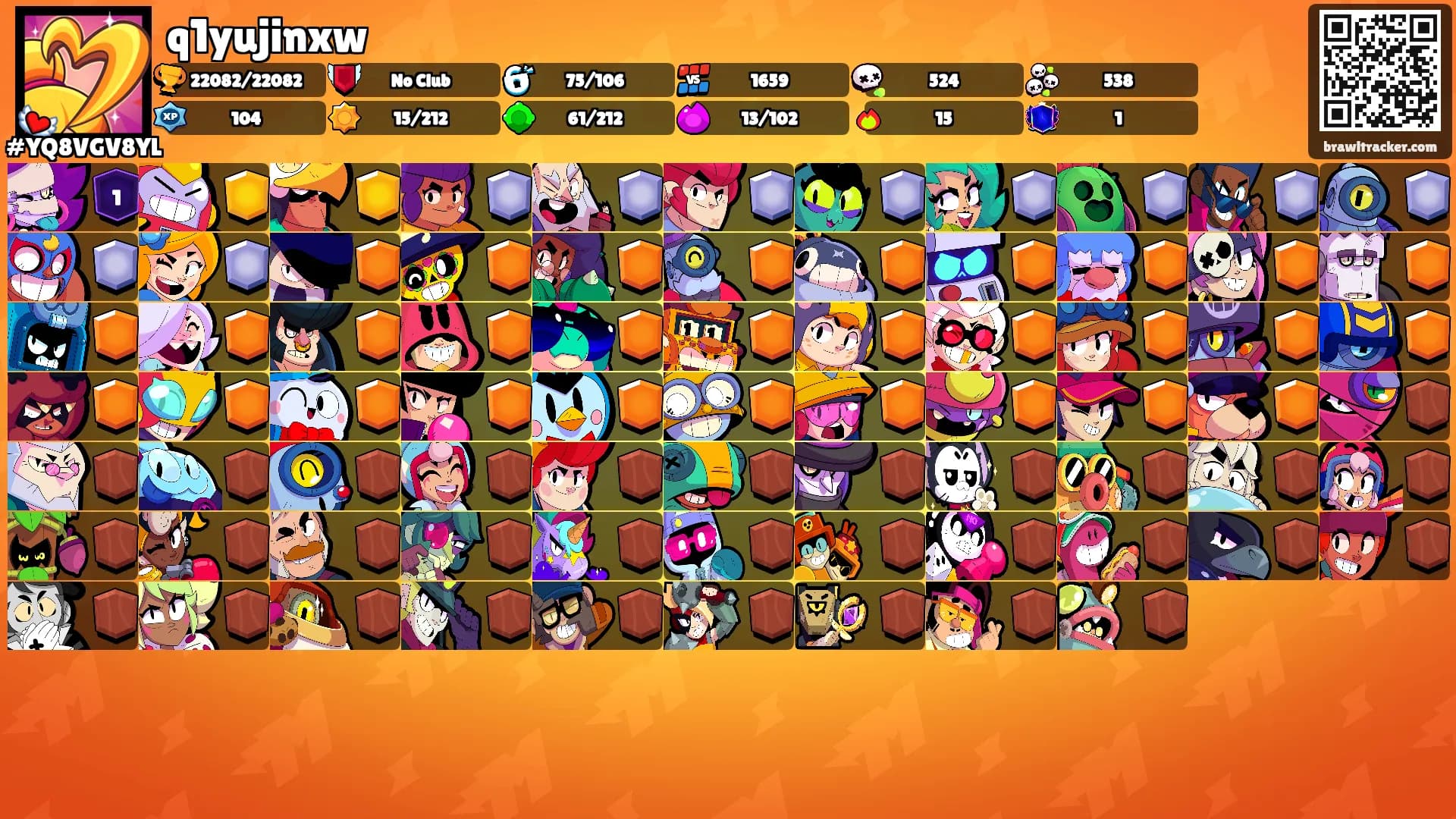 q1yujinxw's Ranks