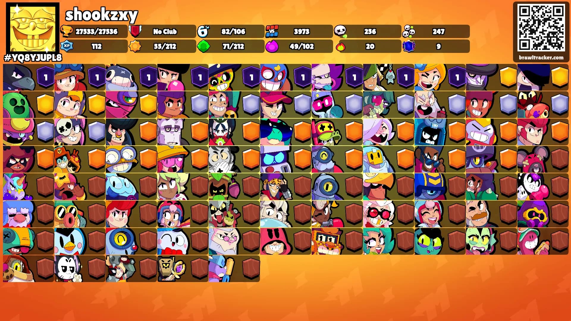 shookzxy's Ranks