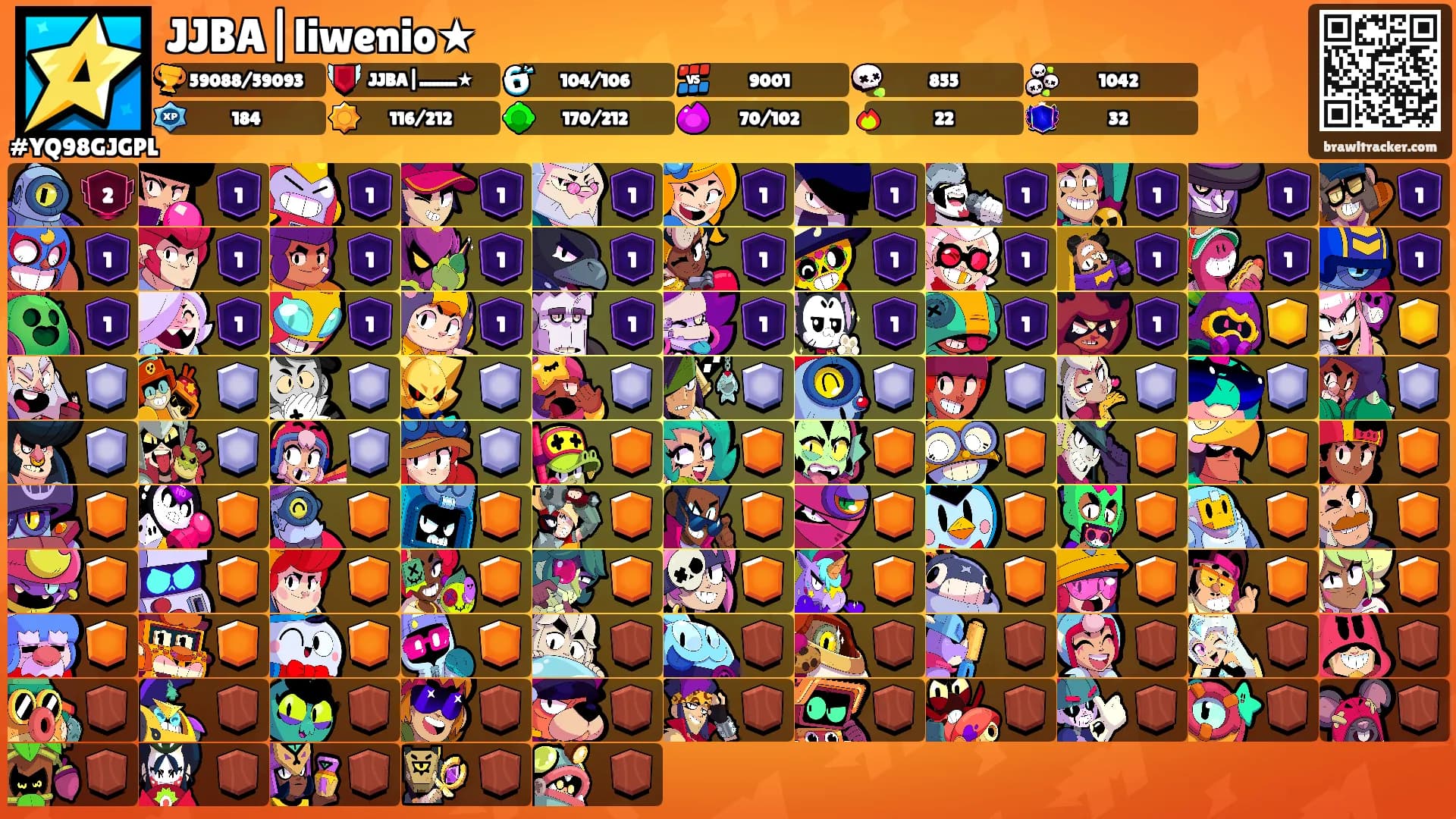 JJBA|liwenio★'s Ranks