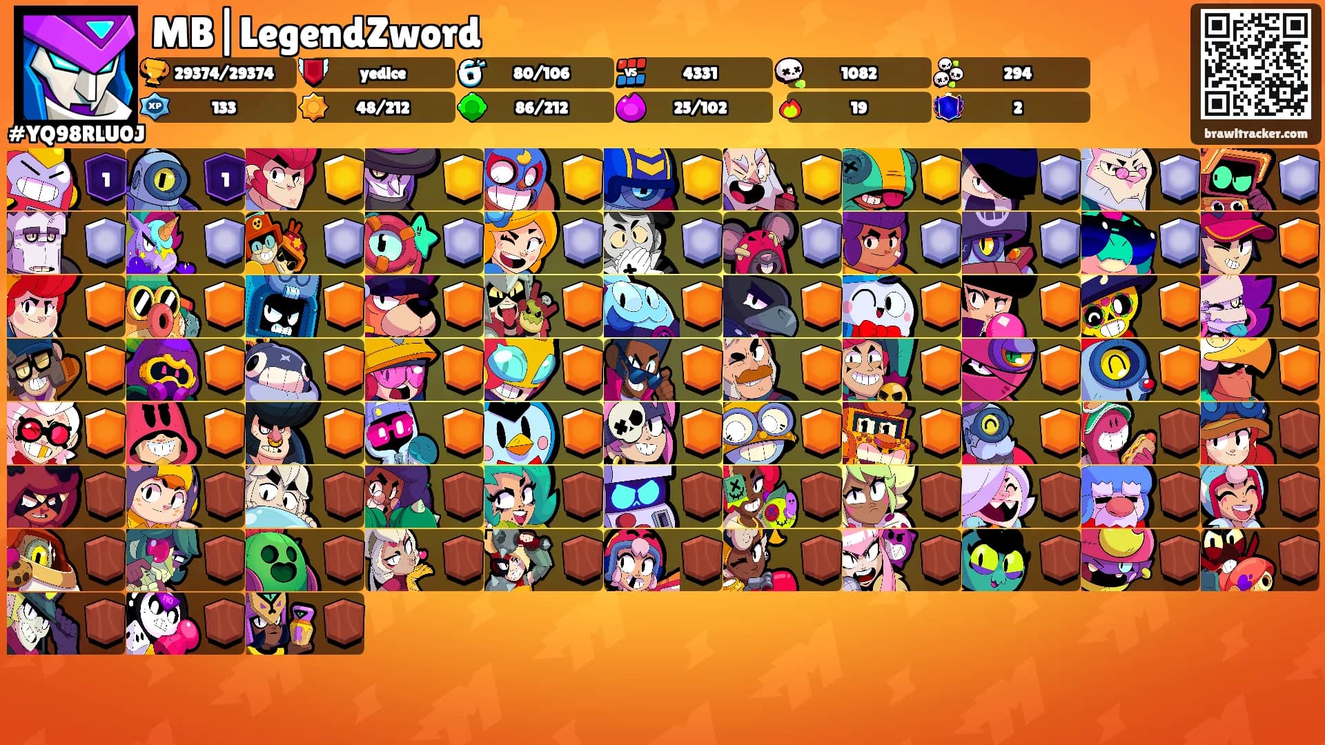 MB|LegendZword⭐'s Ranks