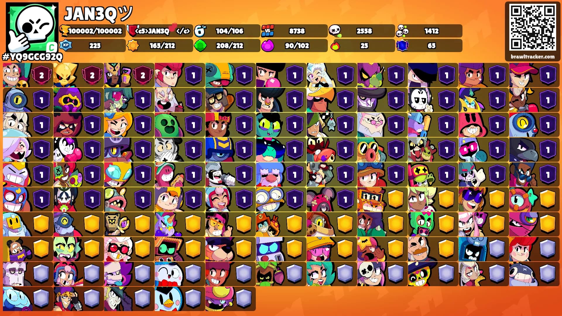 JAN3Qツ's Ranks