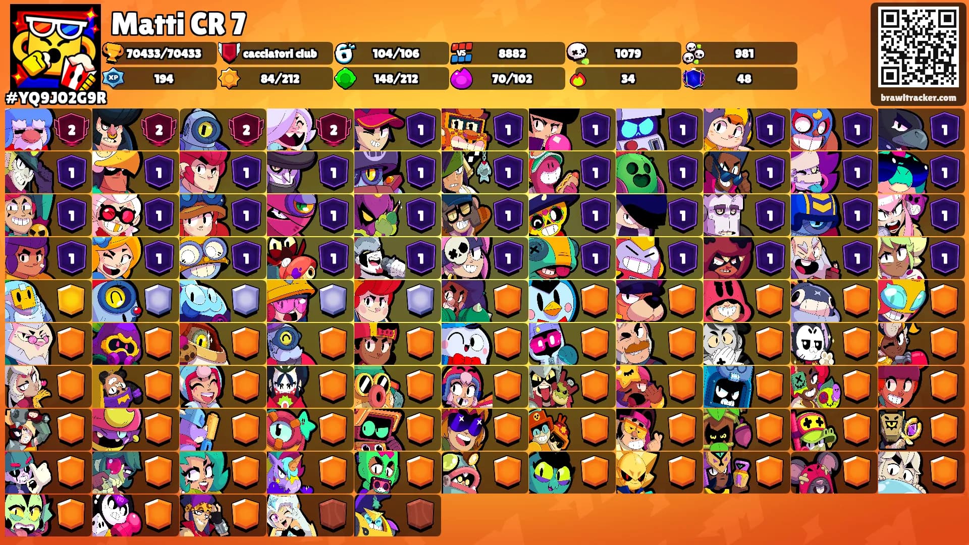 Matti CR 7's Ranks
