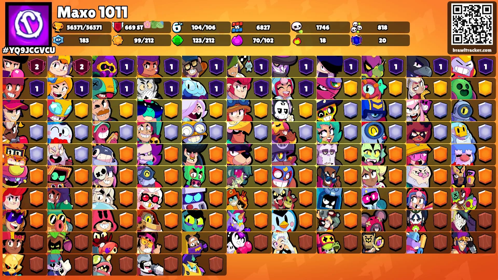 Maxo 1011's Ranks