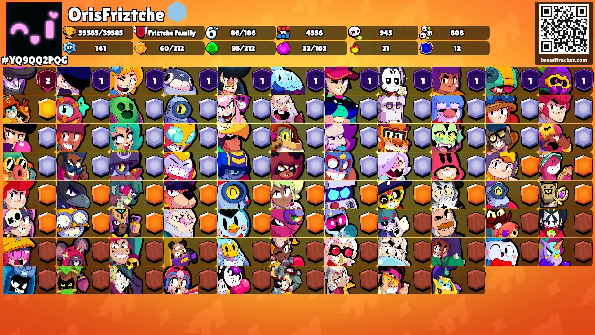 OrisFriztche ❄️'s Ranks