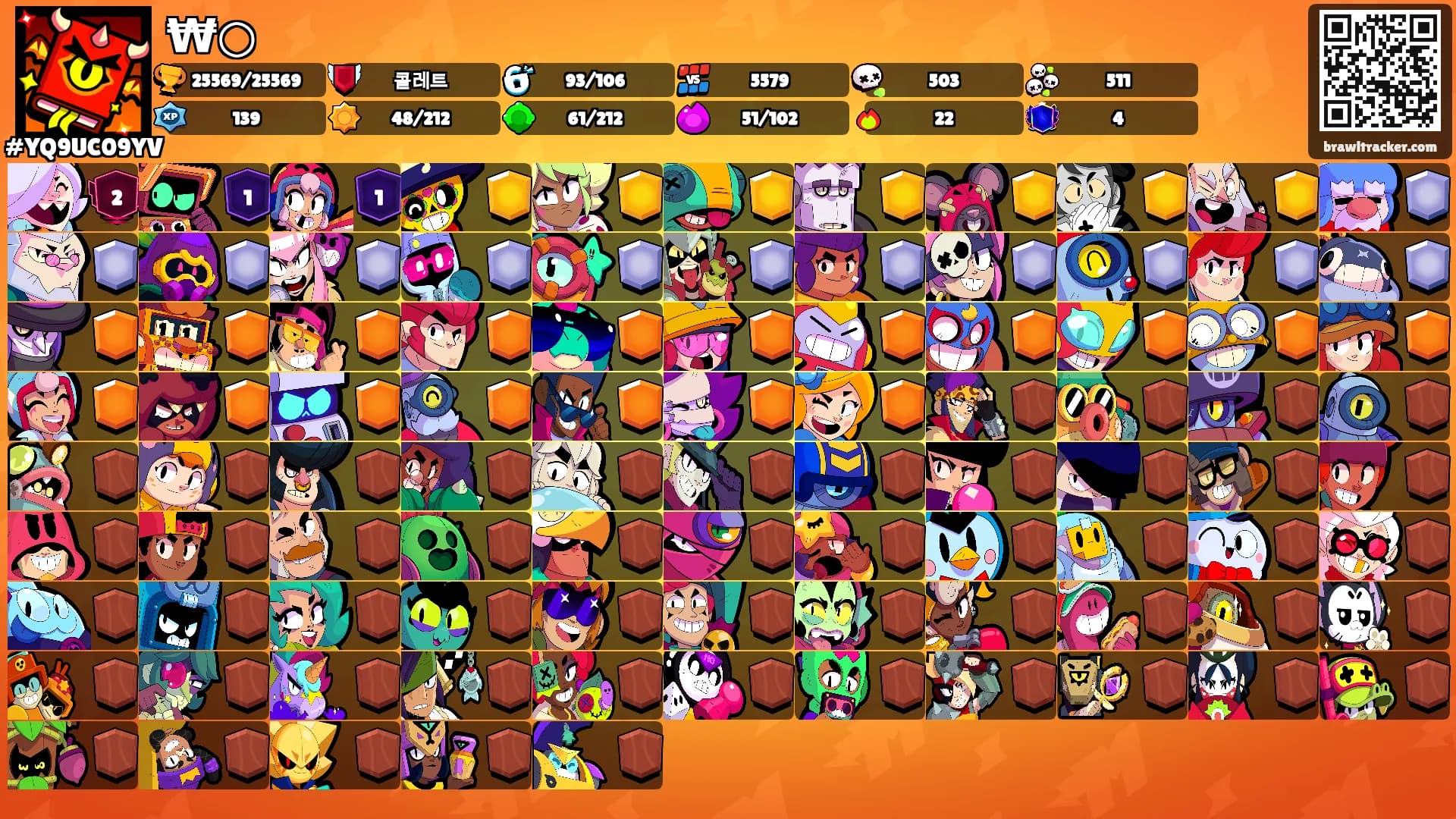 ₩○'s Ranks