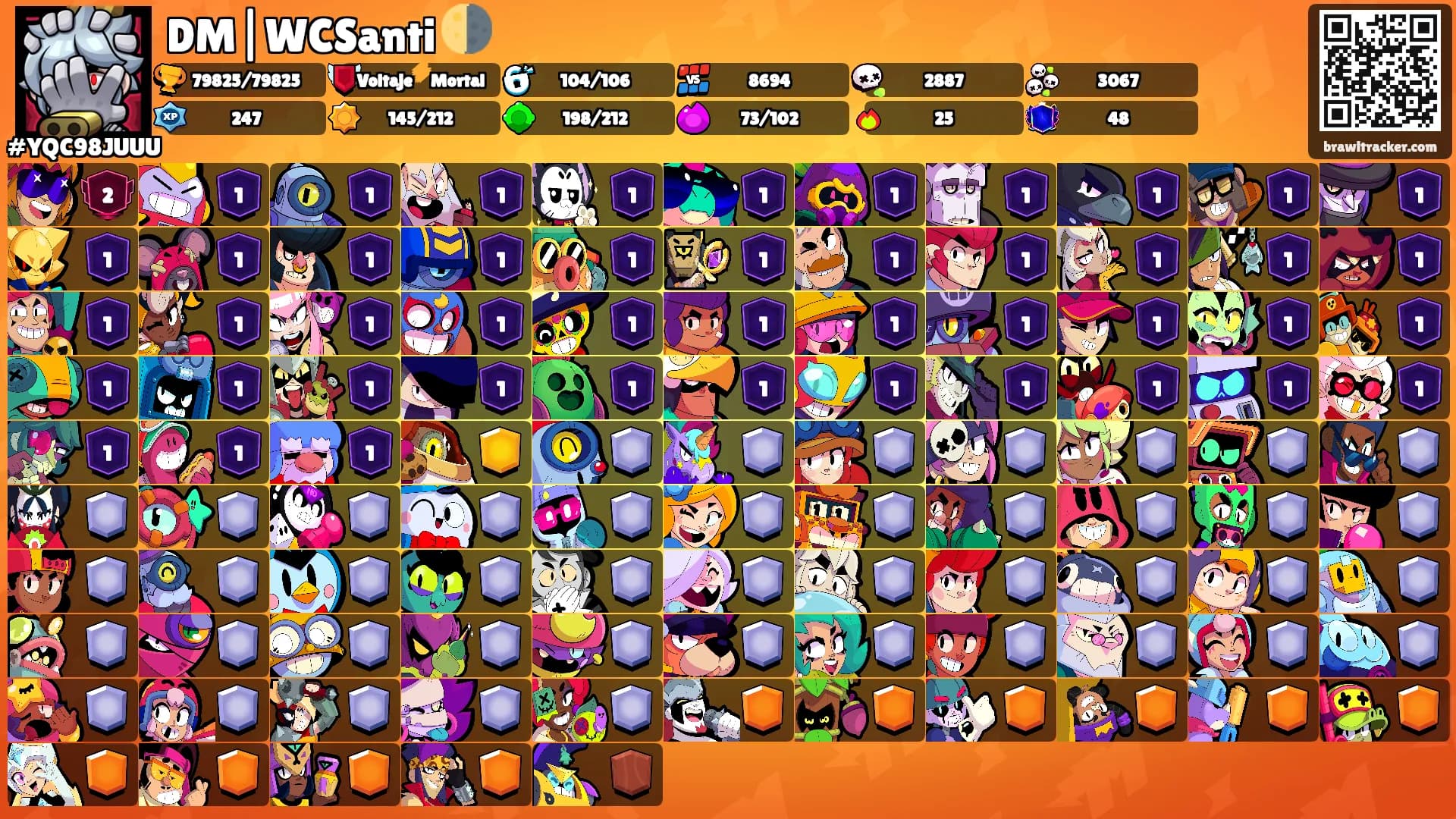DM|WCSanti 🌗's Ranks