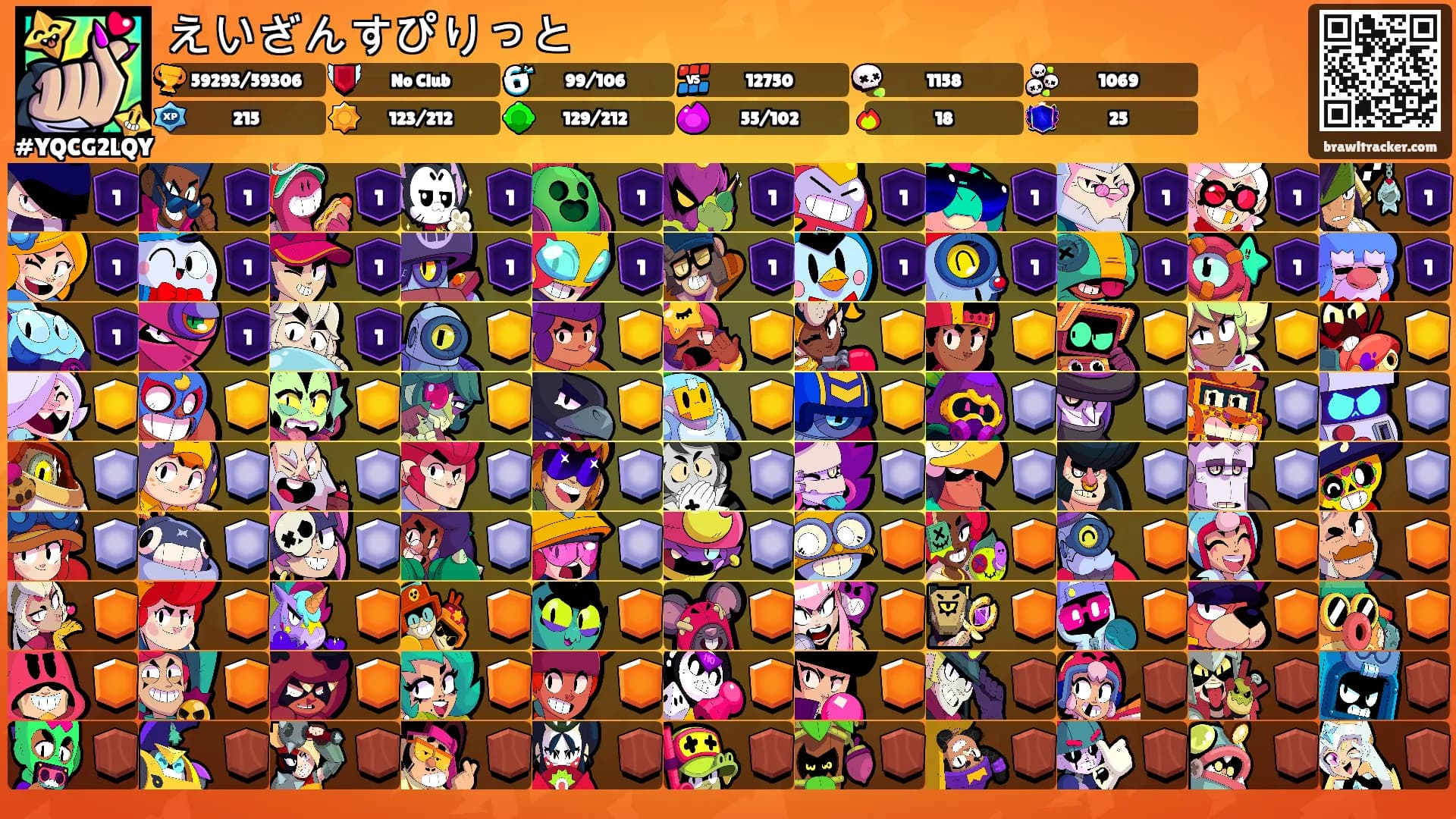 えいざんすぴりっと's Ranks