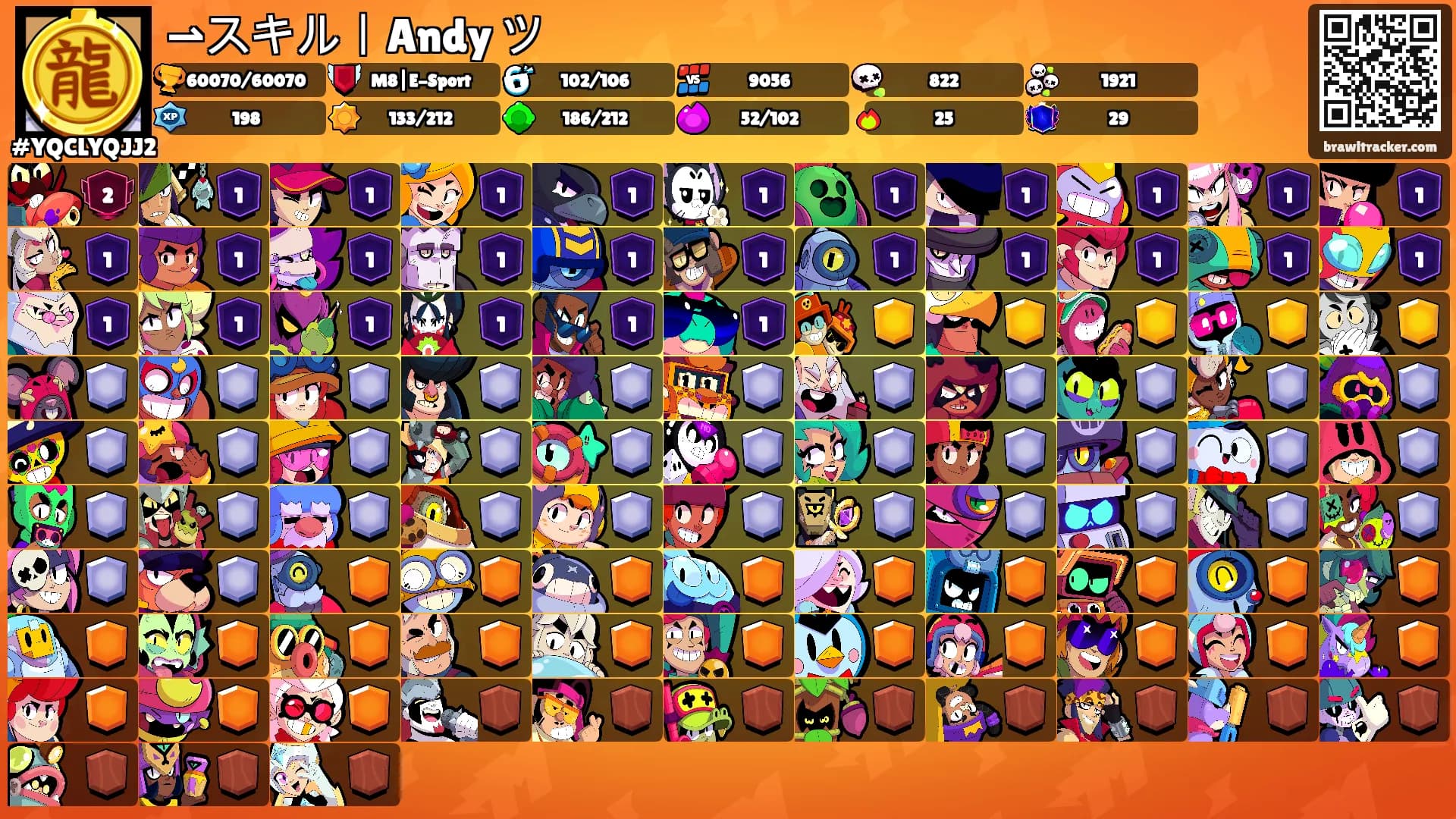 ⇀スキル丨Andy ツ's Ranks