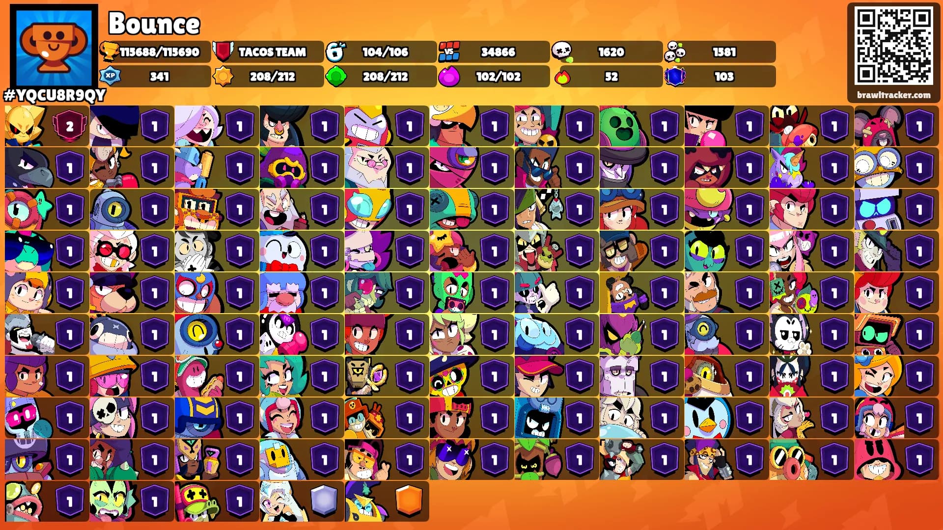 Bounce's Ranks