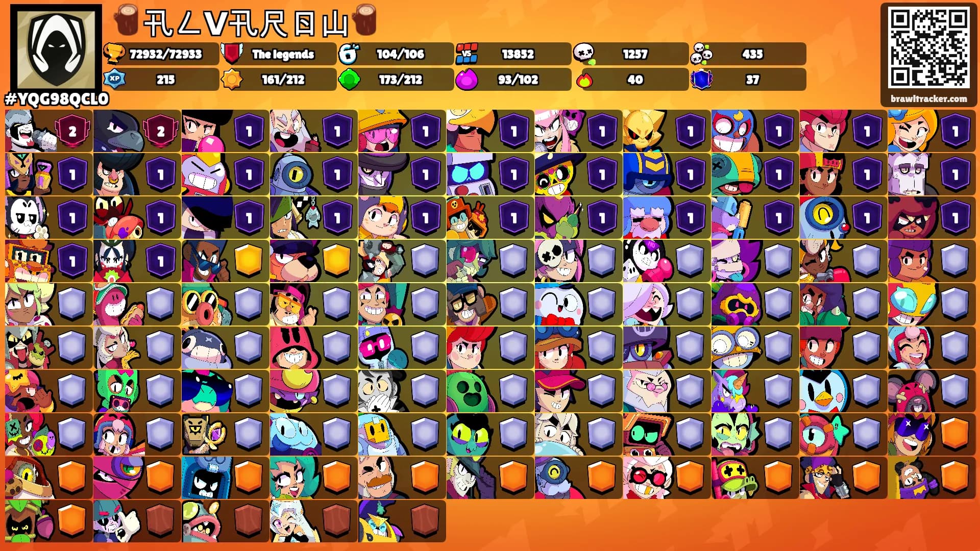 🪵卂ㄥᐯ卂尺ㄖ山🪵's Ranks