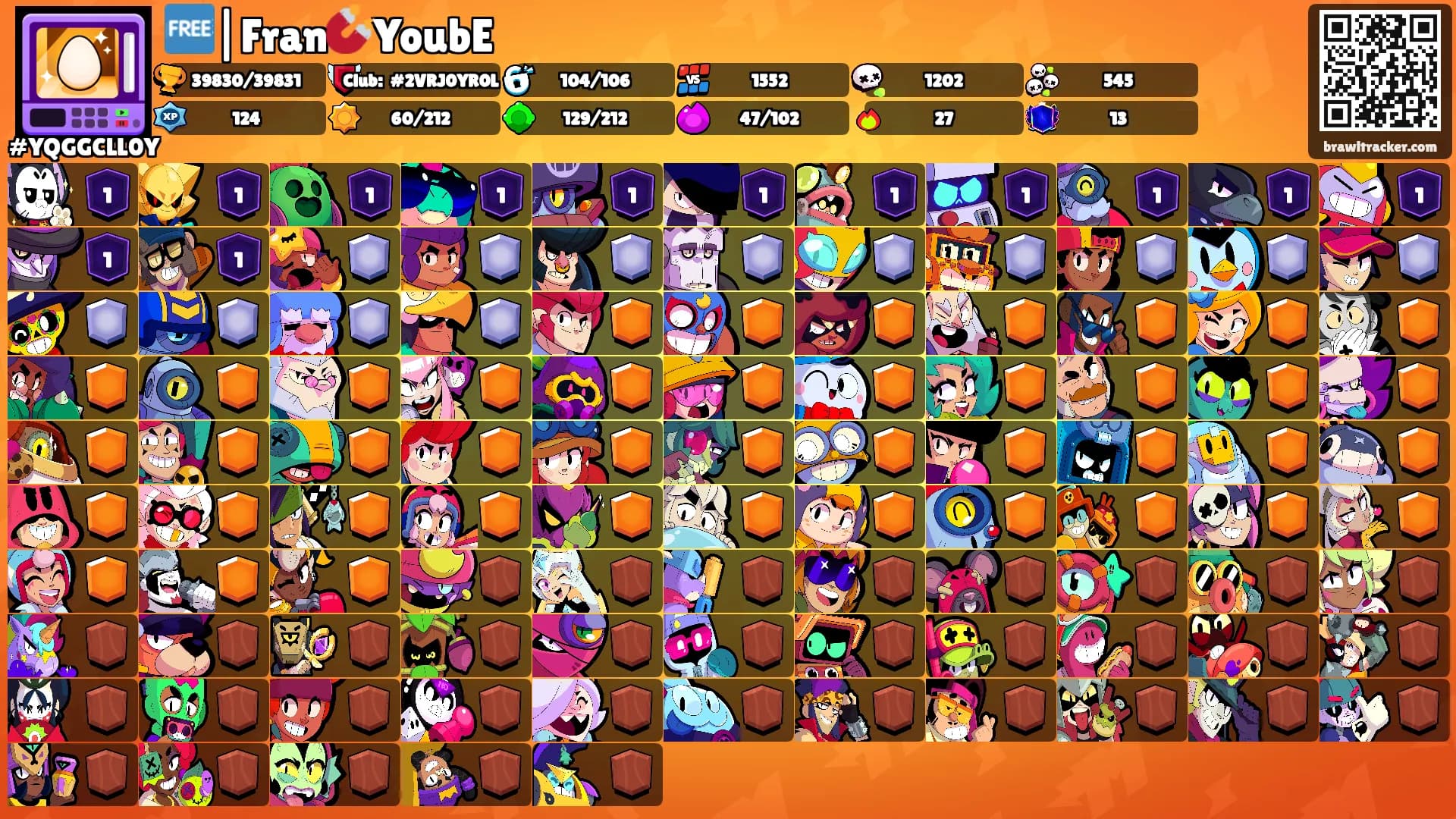🆓|Fran🧲YoubE's Ranks