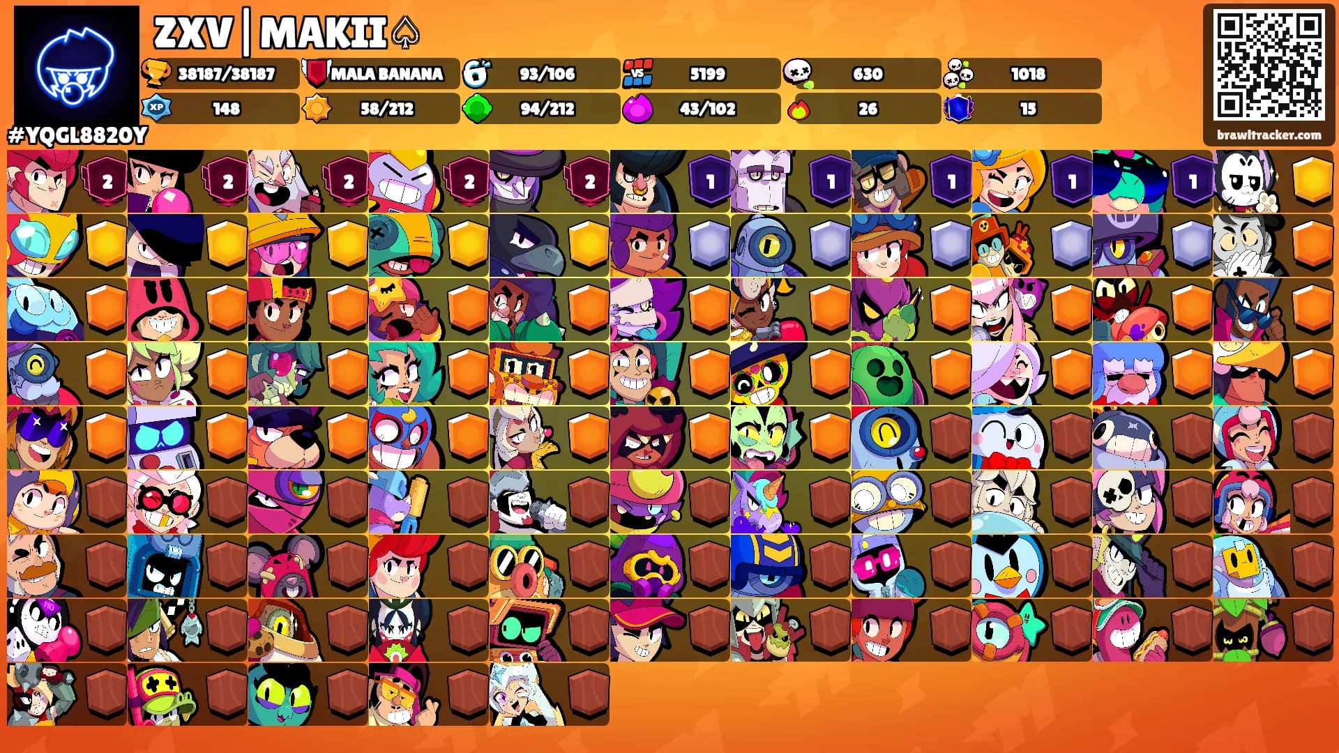 ZXV|MAKII♤'s Ranks